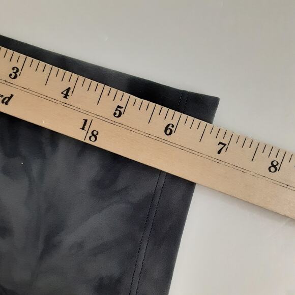 Lululemon Align Tee Crop Short Sleeve Diamond Dye Pitch Gray Womens 8 Scoop Neck - Picture 9 of 9